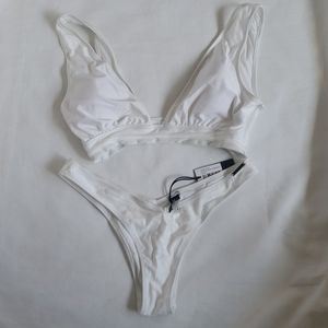 Kendall + Kylie White Bikini